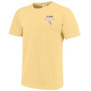 LSU Image One Softball Player Comfort Colors Tee